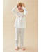 2-piece jersey pyjamas, white