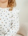 Pyjama 2 pièces en velours à motif floral