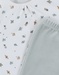 Pyjama 2 pièces en velours à motif floral
