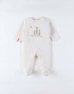 Pyjama bébé, Jersey Gaufré