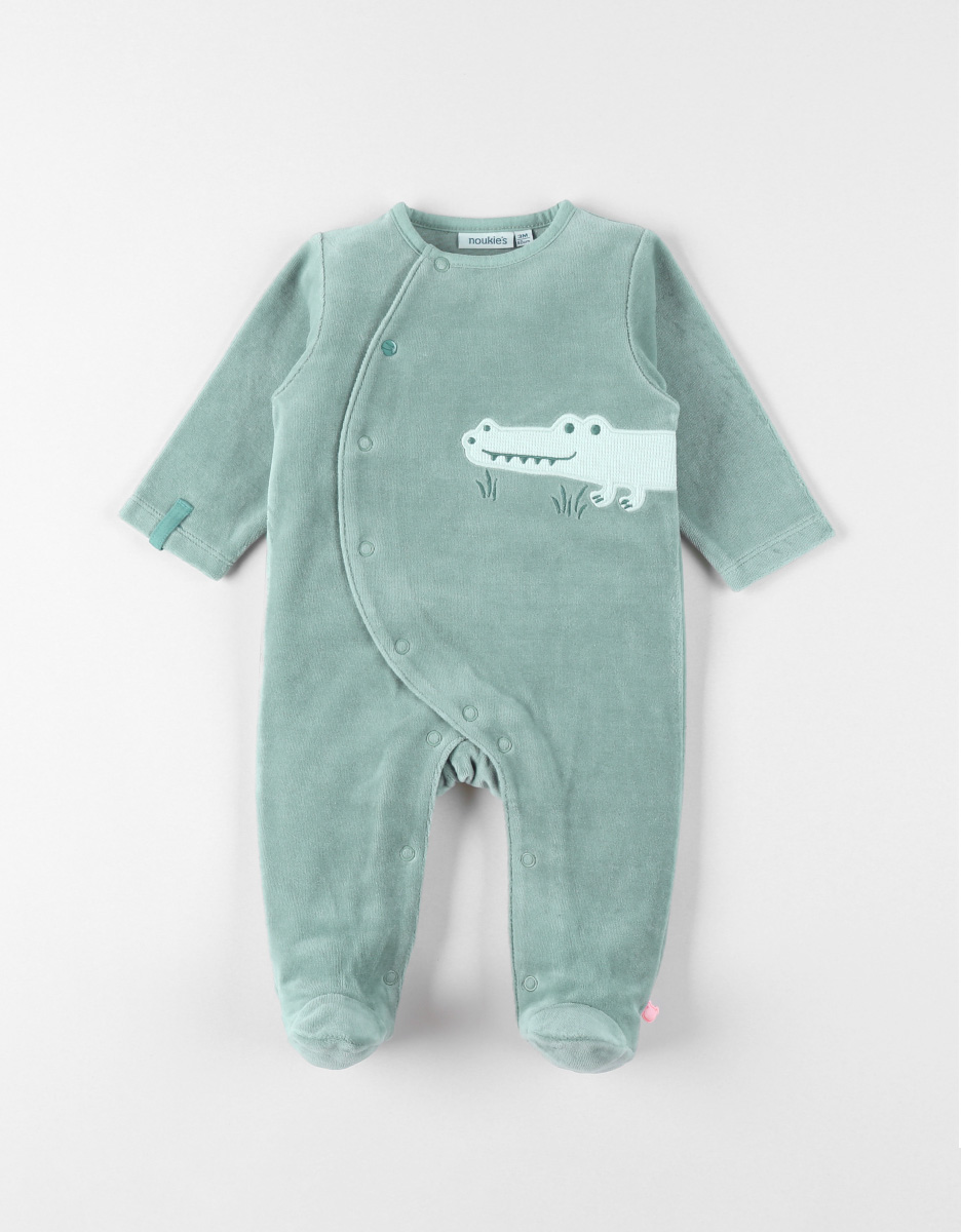 Pyjama bébé, Velours 