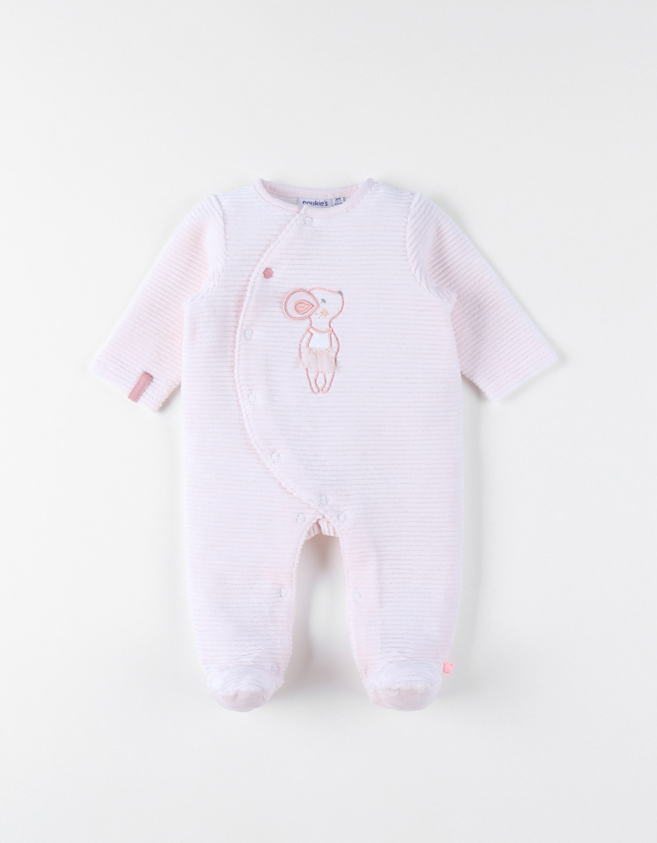 Pyjama bébé, Velours