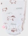 Babypyjama met mammoetprint in fluweel
