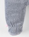 1-piece velvet pyjamas with bunny, mid grey