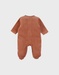 Pyjama bébé en velours avec broderie animale