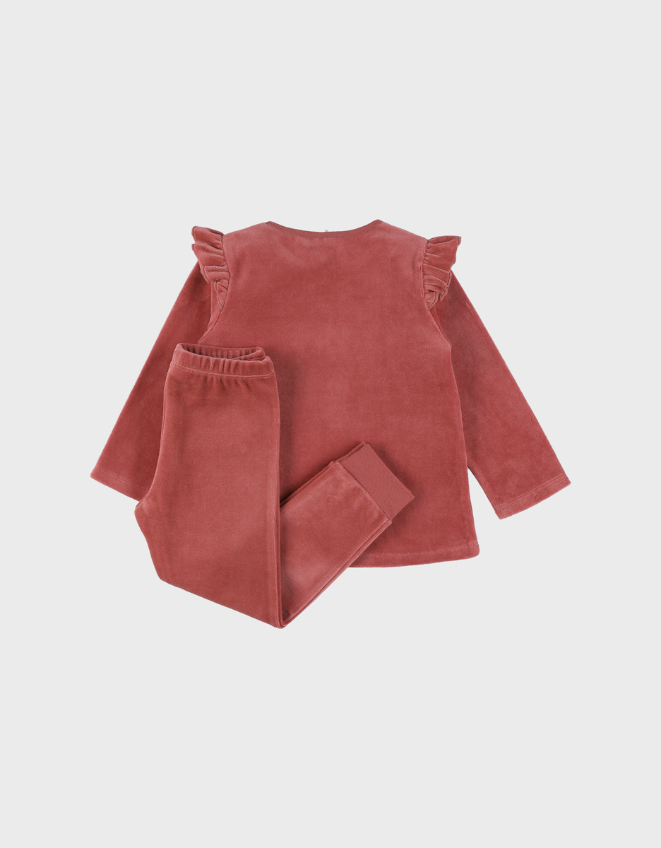 Pyjama bébé, velours