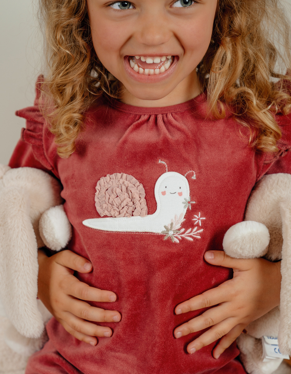 Pyjama bébé, velours