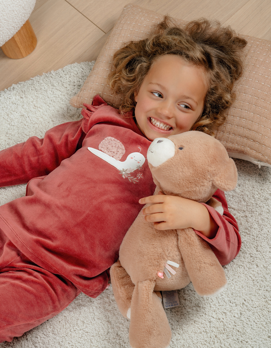 Pyjama bébé, velours