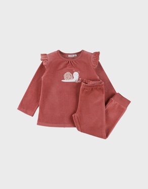 Pyjama bébé, velours