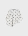 Fluwelen pyjamaset met zebrapatroon
