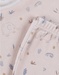 Fluwelen pyjamaset met olifantenprint
