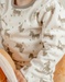 Velvet pyjama set with zebra print
