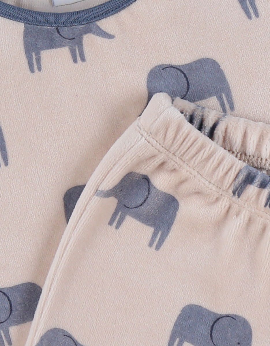Velvet pyjamas, elephant