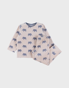 Velvet pyjamas, elephant