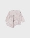 Velvet pyjama set with elephant print
