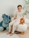 Corduroy velvet pyjamas, lion