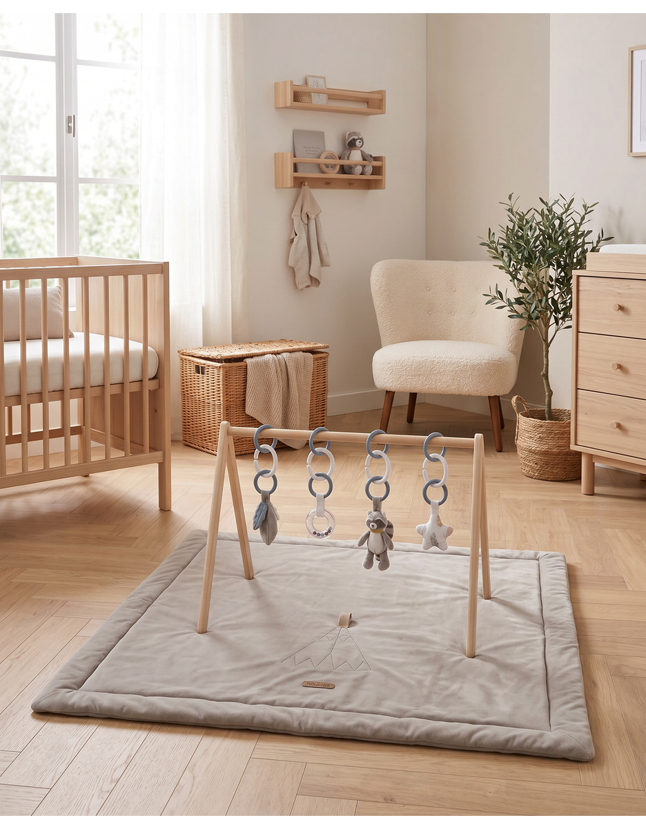 Activity set for baby gym - Raku, Lino & Pico
