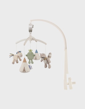 Musical mobile, plastic arm - Raku, Lino & Pico 