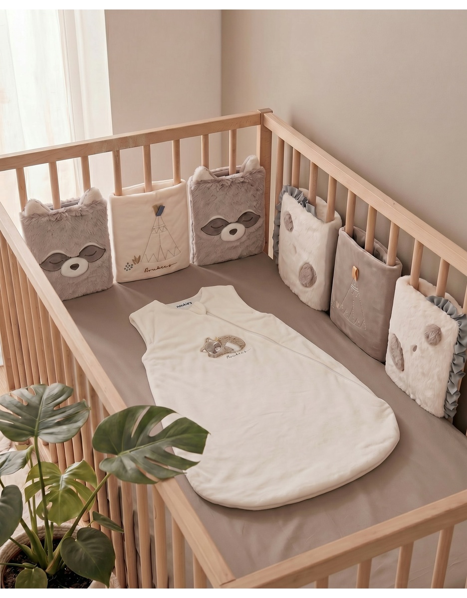 Set van Spijlbeschermers bed/park