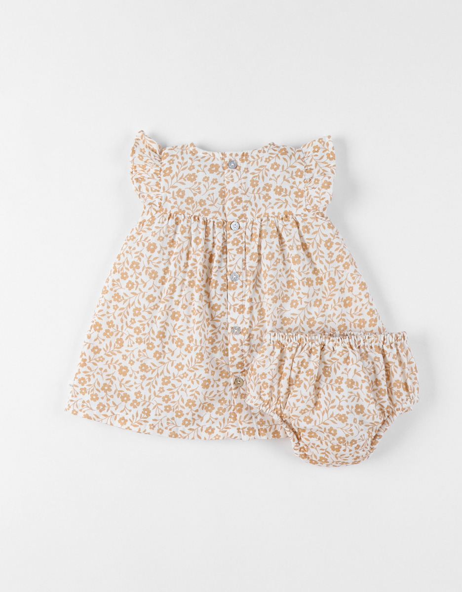 Robe avec bloomer, Voile de coton