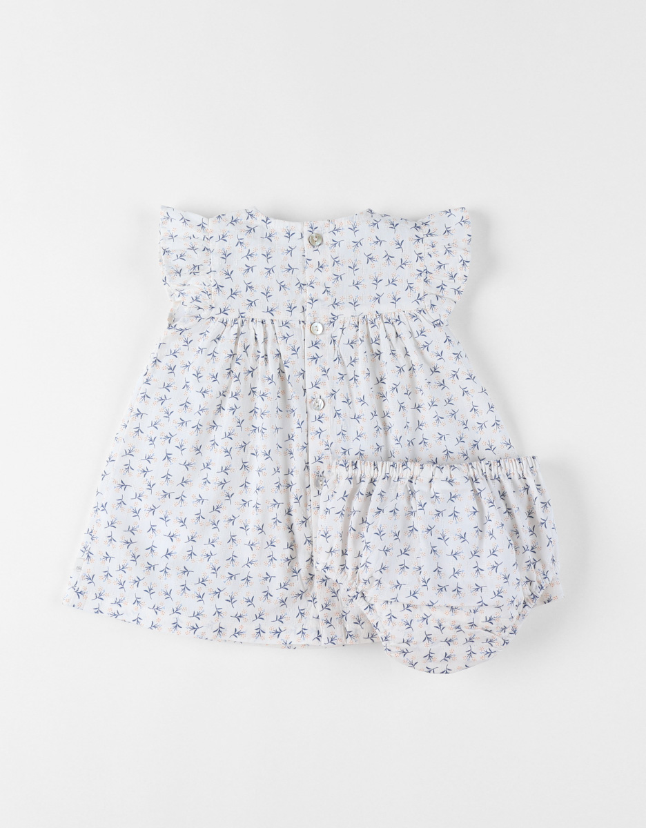 Robe avec bloomer, Voile de coton