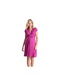 Zwangerschapsjurk met roze fushia knoop
