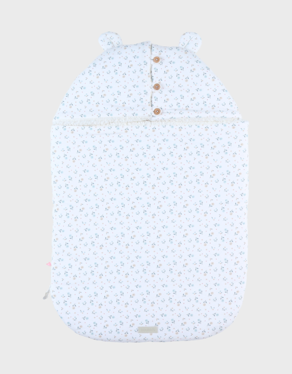 Nid d'ange en jersey et Sherpa