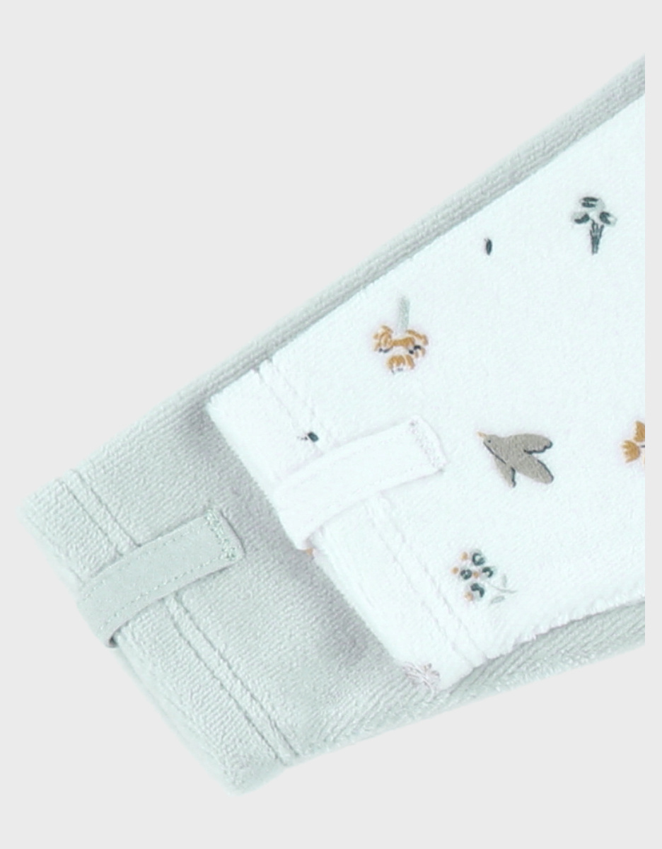 Set van 2 baby pyjama’s van velours
