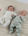 Set van 2 baby pyjama’s van velours
