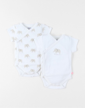 Set de 2 Bodys, Coton