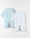 Set de 2 Pyjamas bébé, Jersey