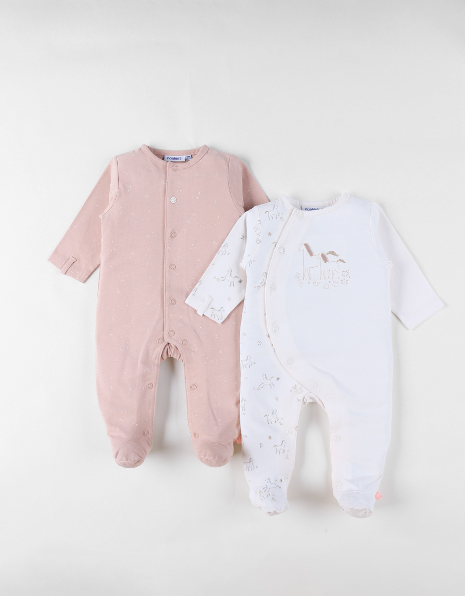 Set de 2 Pyjamas bébé, Jersey