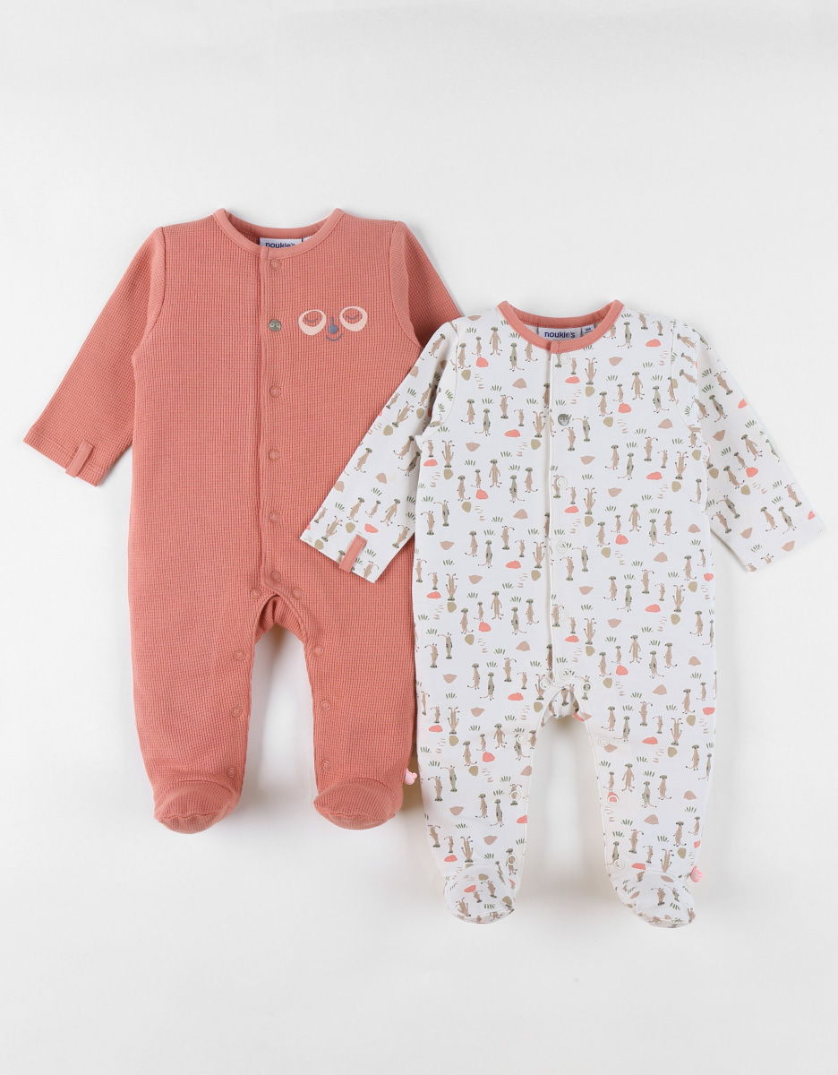 Set de 2 Pyjamas bébé, Jersey