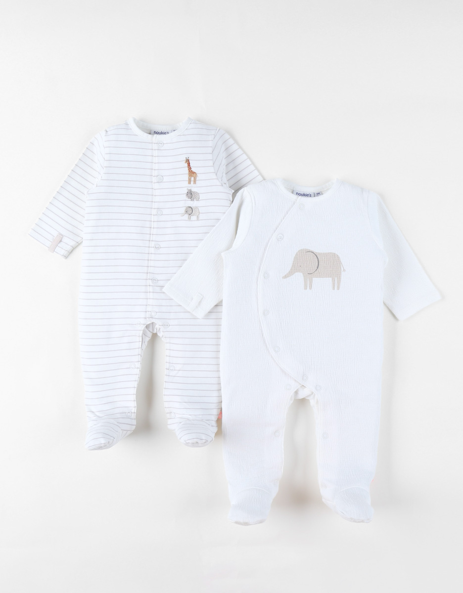 Set de 2 Pyjamas bébé, Jersey