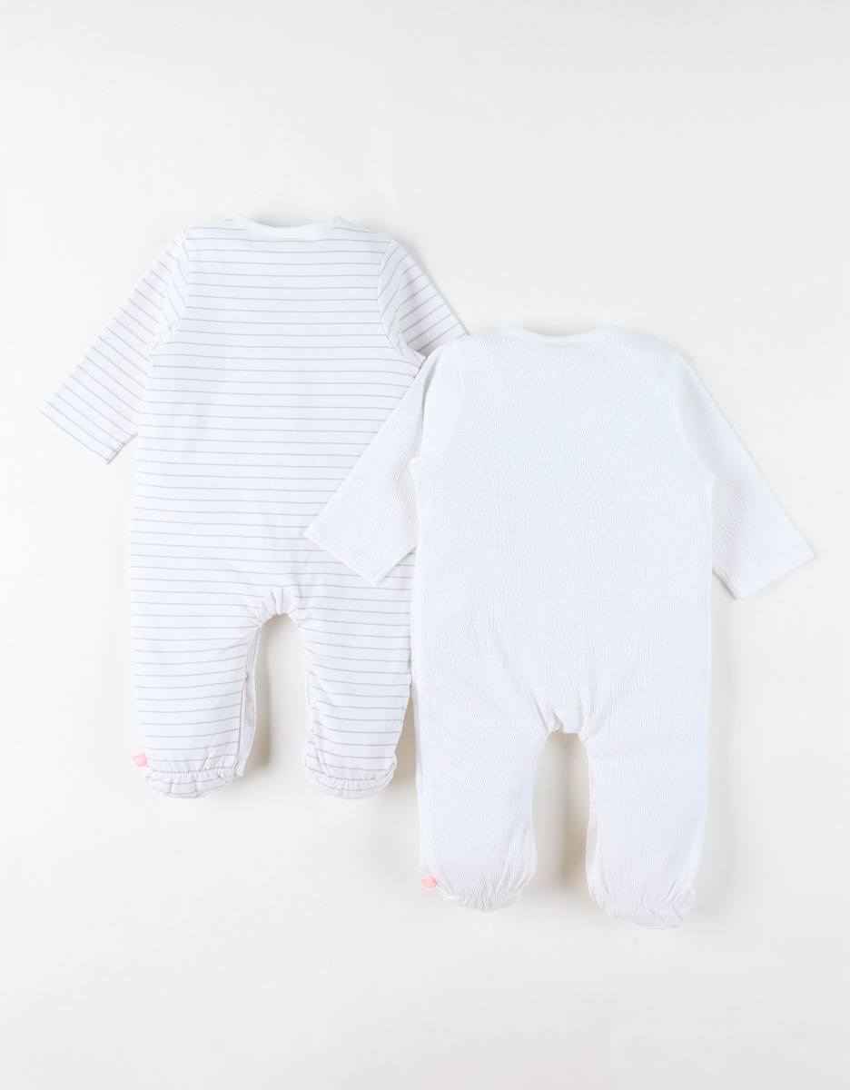 Set de 2 Pyjamas bébé, Jersey