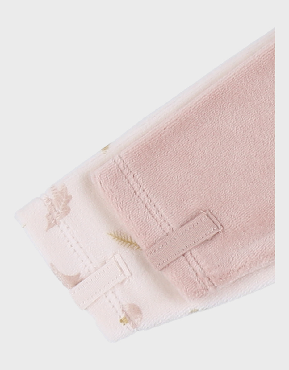 Lot de 2 pyjamas bébé en velours doux
