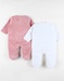 Set de 2 Pyjamas bébé, Velours