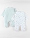 Set de 2 Pyjamas bébé, Velours