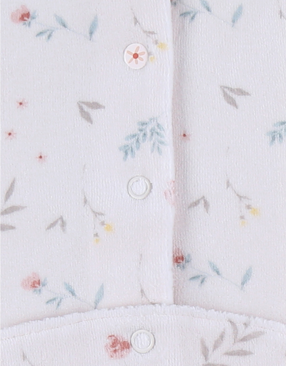 Lot de 2 pyjamas bébé en velours doux