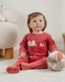 Lot de 2 pyjamas bébé en velours doux
