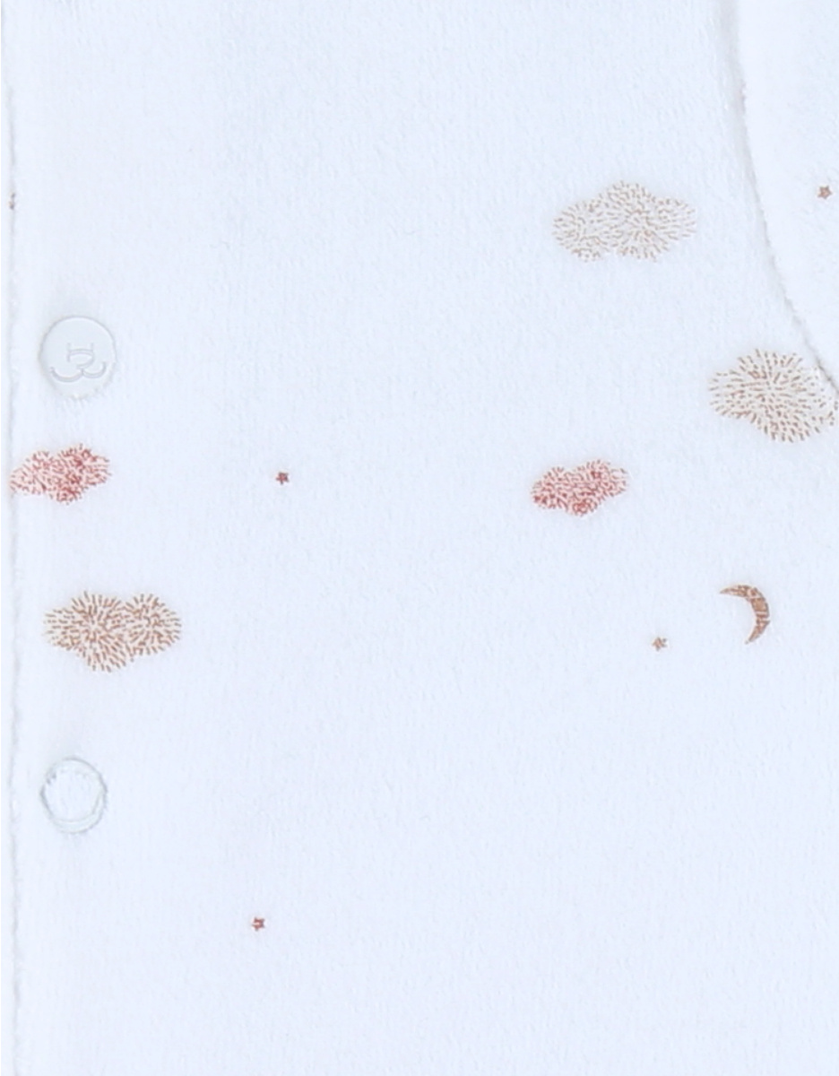 Set of 2 Baby Pyjamas in Velvet