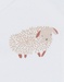 Set of 2 cotton bodysuits with sheep print