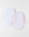 Set of 2 Bodysuits, Cotton