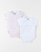 Set of 2 Bodysuits, Cotton