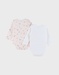 Set of 2 Bodysuits, Cotton
