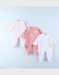 Pack of 3 Baby Pyjamas in Velvet