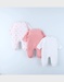 Pack of 3 Baby Pyjamas in Velvet