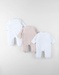 Set of 3 Baby Pyjamas in Velvet