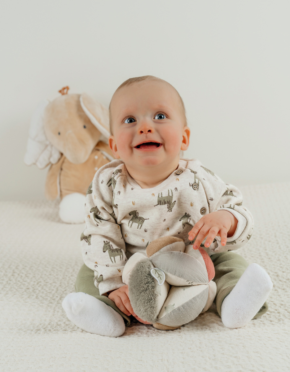 Sweater en jogging set met zebraprint in Sweatoloudoux®
