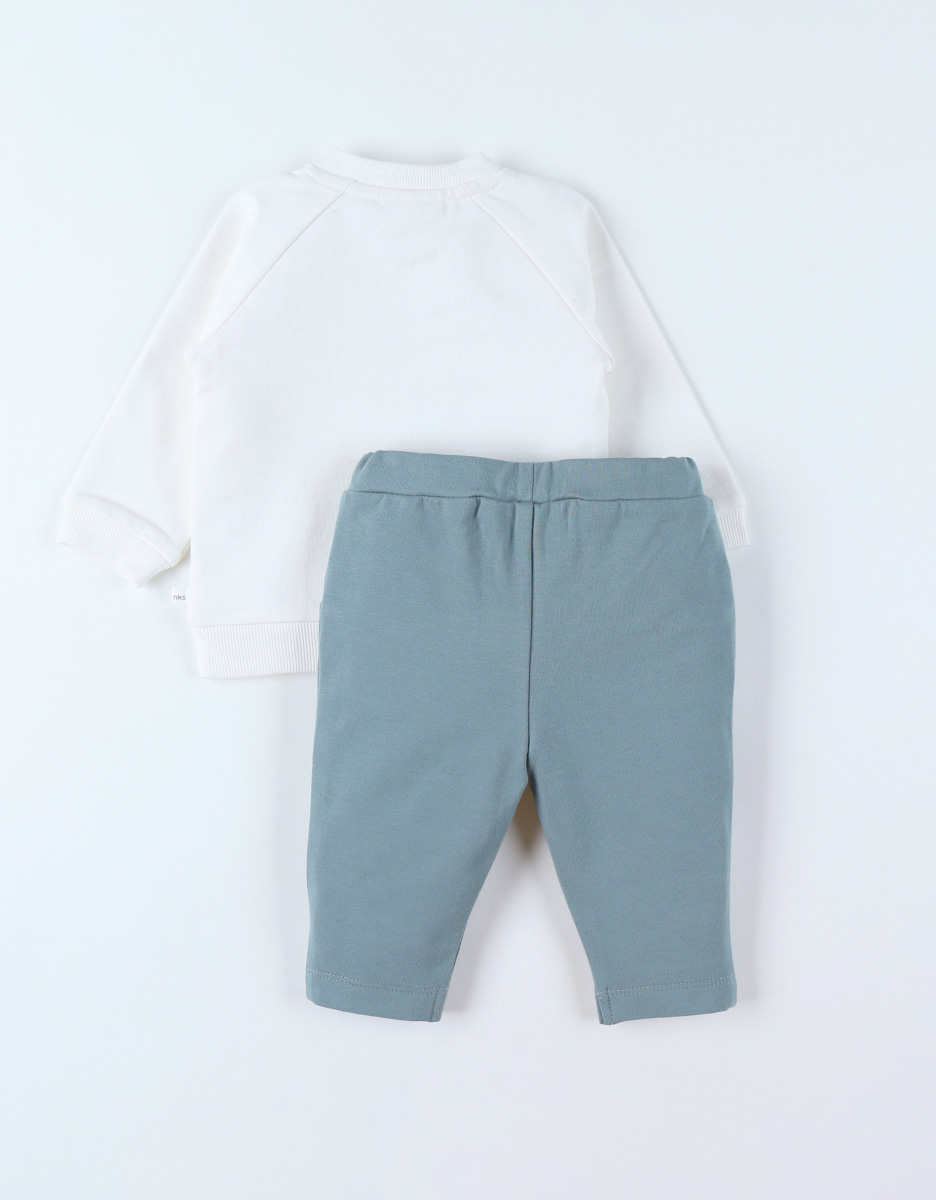 Set Sweater and Pants, Cotton